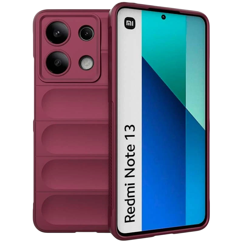 Coque en silicone bourgogne Wave pour Xiaomi Redmi Note 13 4G