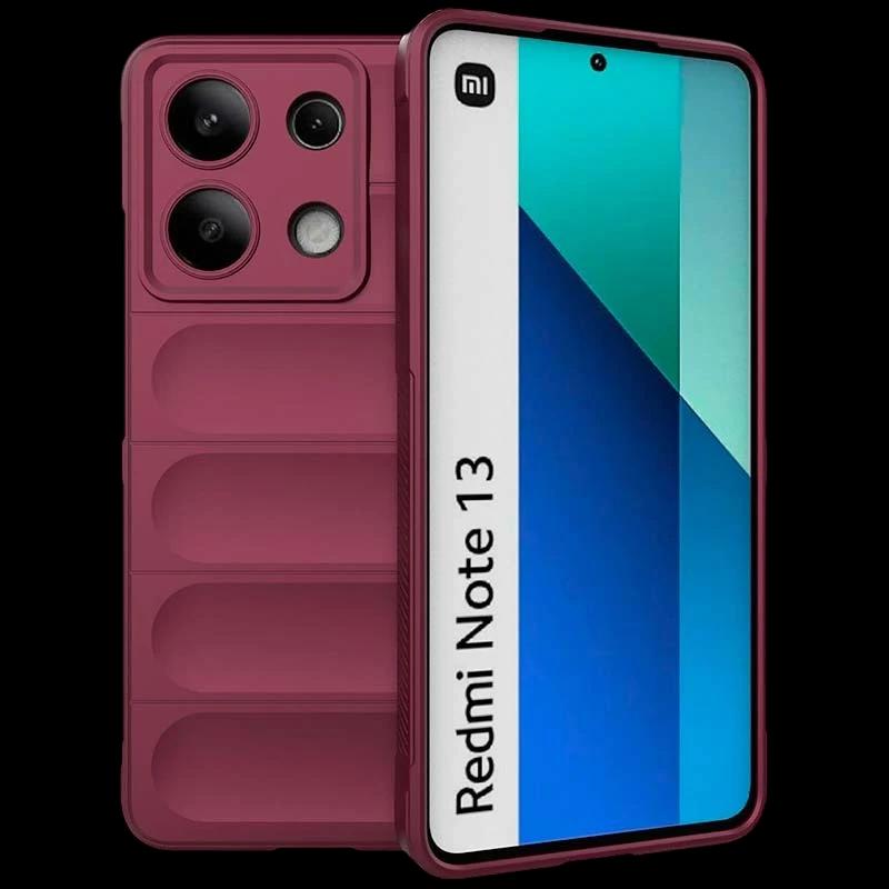 Coque en silicone bourgogne Wave pour Xiaomi Redmi Note 13 4G
