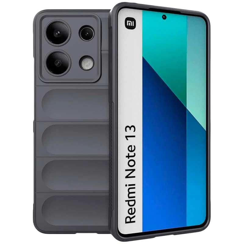 Funda de silicona gris Wave para Xiaomi Redmi Note 13 4G
