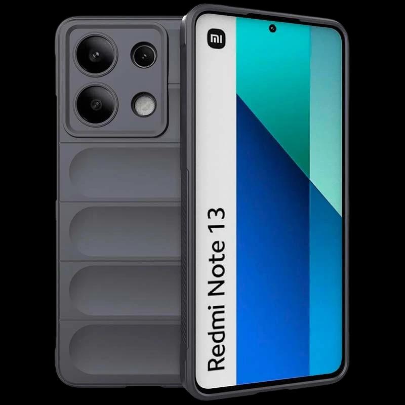 Funda de silicona gris Wave para Xiaomi Redmi Note 13 4G