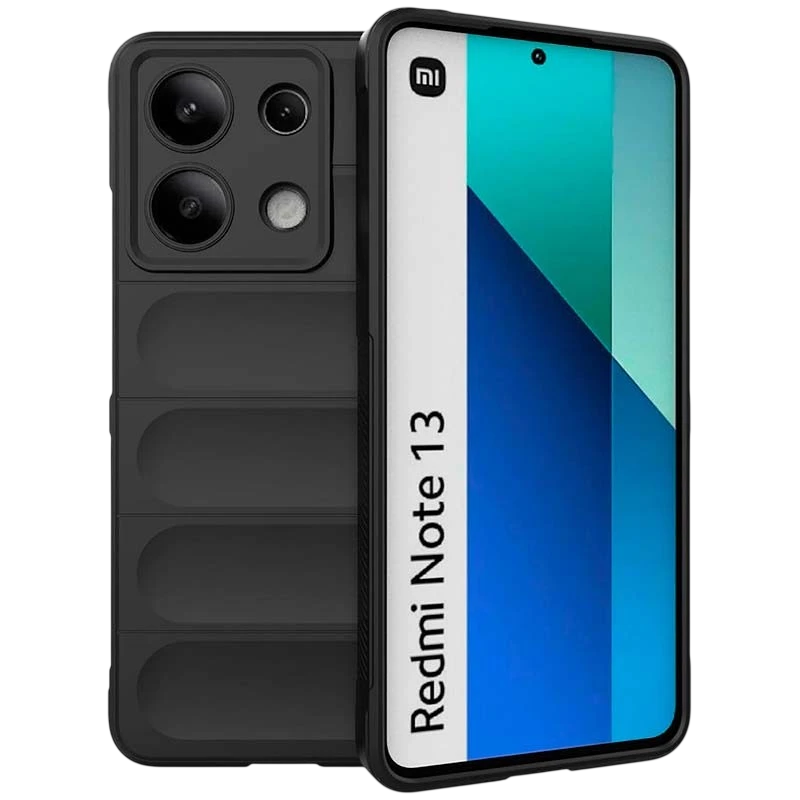 Funda de silicona negra Wave para Xiaomi Redmi Note 13 4G