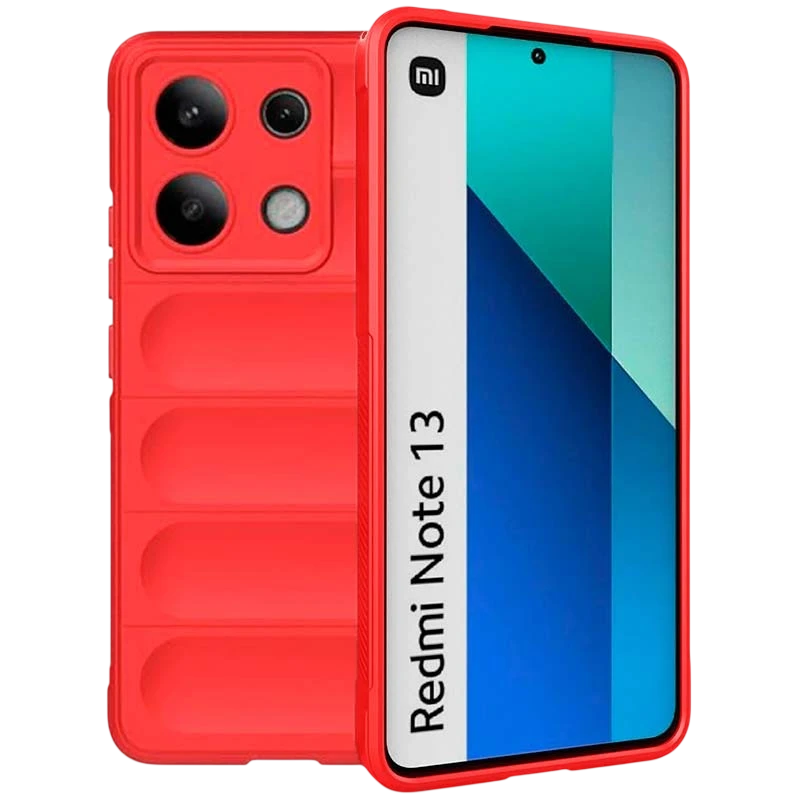 Funda de silicona roja Wave para Xiaomi Redmi Note 13 4G