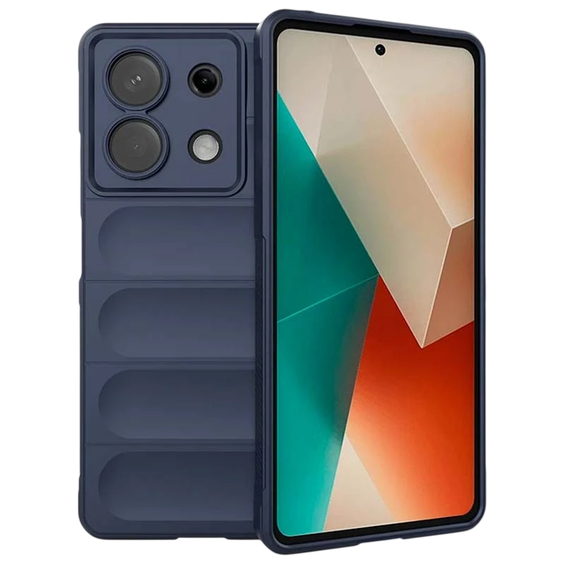 Funda de silicona azul Wave para Xiaomi Redmi Note 13 5G
