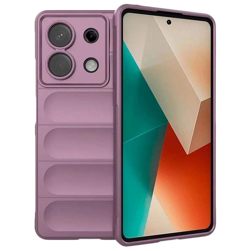 Funda de silicona lavanda Wave para Xiaomi Redmi Note 13 5G