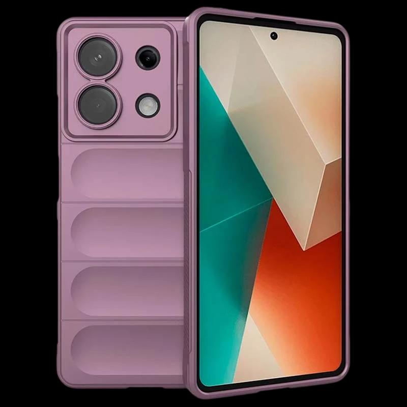 Funda de silicona lavanda Wave para Xiaomi Redmi Note 13 5G