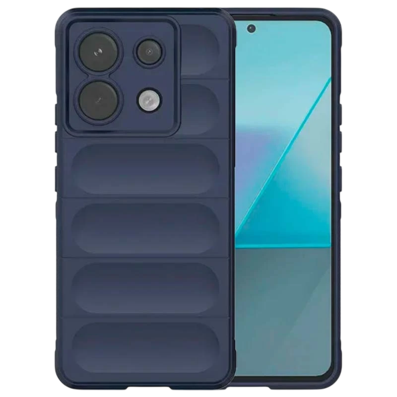 Funda de silicona azul Wave para Xiaomi Redmi Note 13 Pro 5G