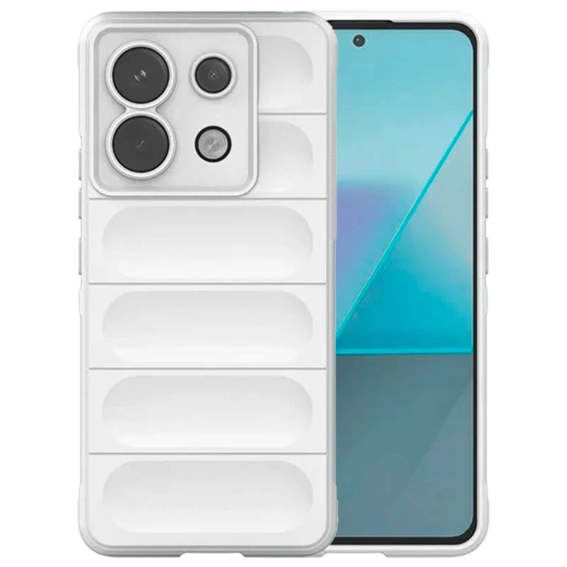 Funda de silicona blanca Wave para Xiaomi Redmi Note 13 Pro 5G