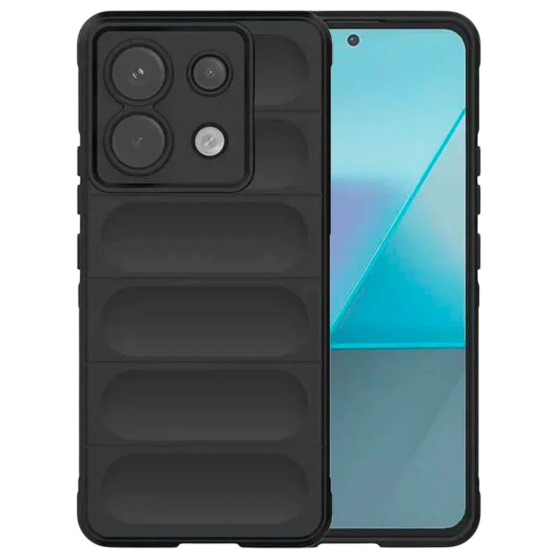 Funda de silicona negra Wave para Xiaomi Redmi Note 13 Pro 5G