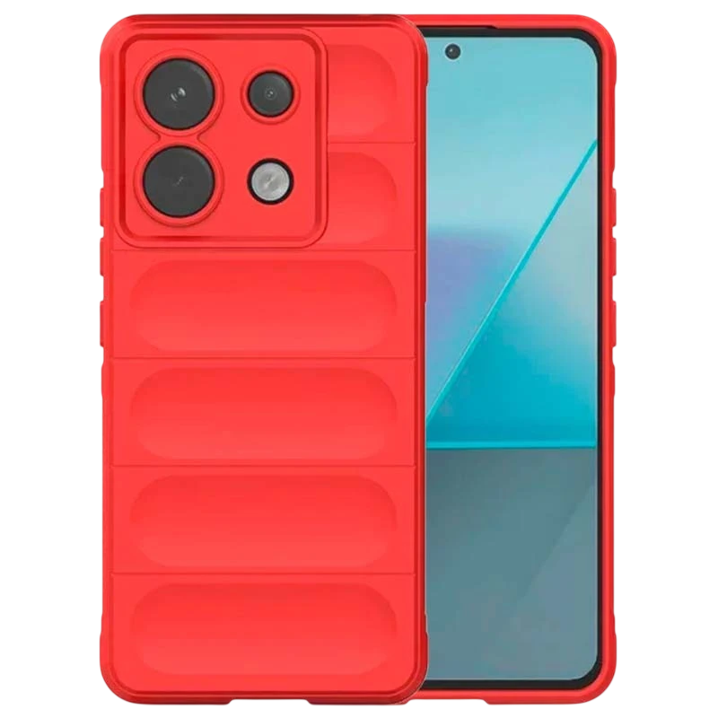 Funda de silicona roja Wave para Xiaomi Redmi Note 13 Pro 5G