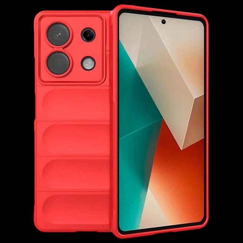 Funda de silicona roja Wave para Xiaomi Redmi Note 13 5G