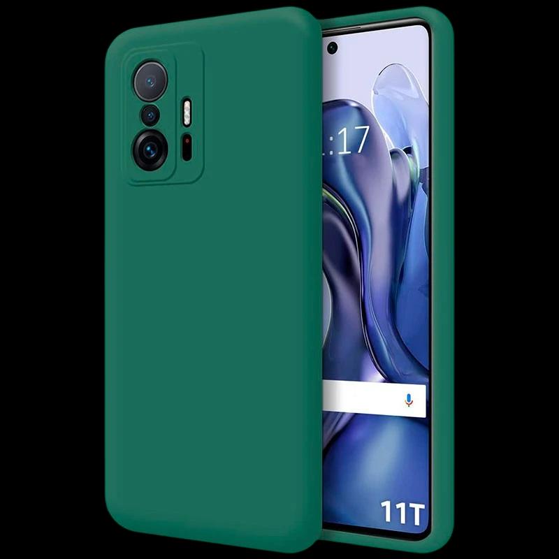 Funda Xiaomi 11T / 11T Pro Square Liquid Premium Verde