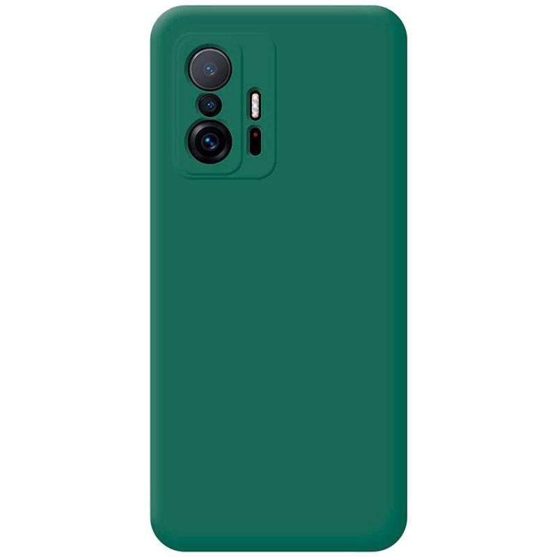 vista trasera de la Funda Square Liquid Premium verde para Xiaomi 11T