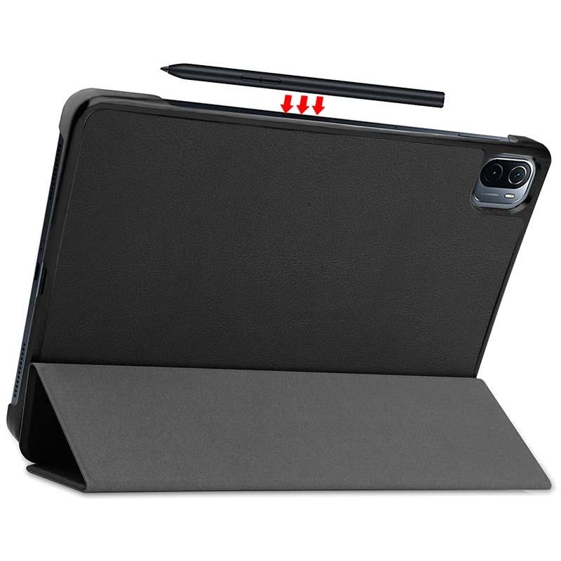 Funda Compatible Negra para Xiaomi Pad 5 / 5 Pro con stylus pen