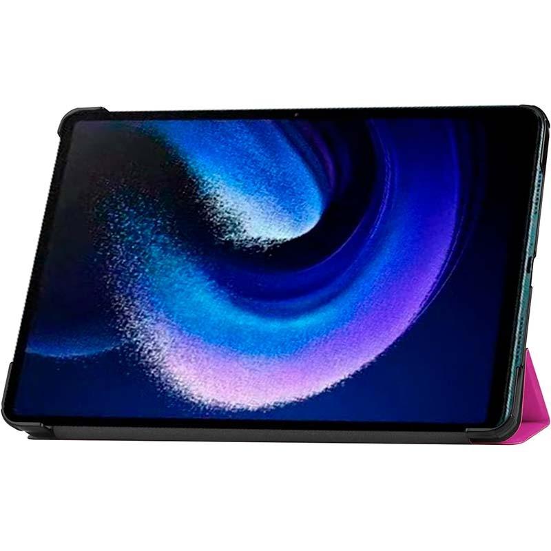 vista frontal da Capa Compatível roxa para Xiaomi Pad 6