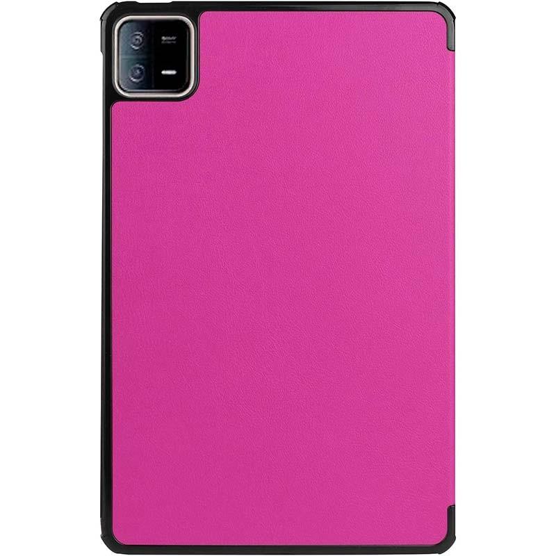 fotografia traseira da Capa Compatível roxa para Xiaomi Pad 6