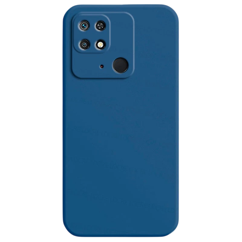Funda Xiaomi Redmi 10C / Poco C40 Square Liquid Premium Azul