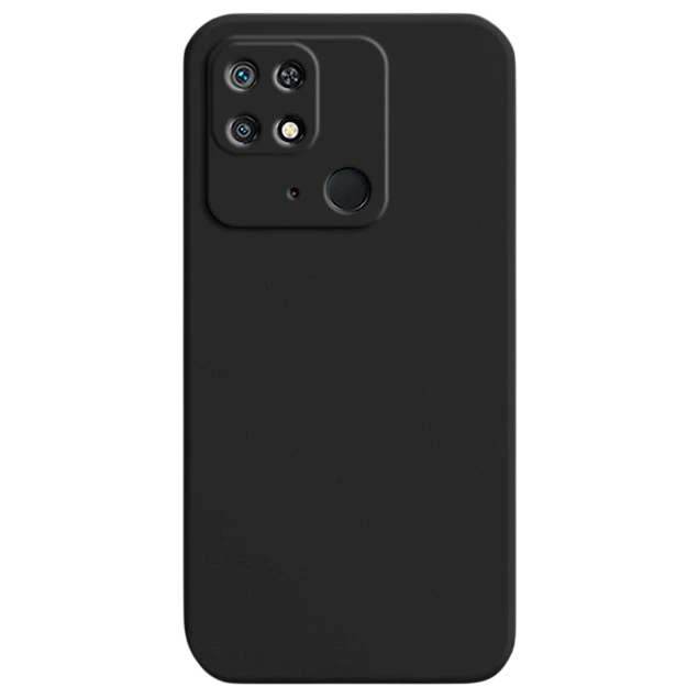 Coque Xiaomi Redmi 10C / Poco C40 Square Liquid Premium Noir