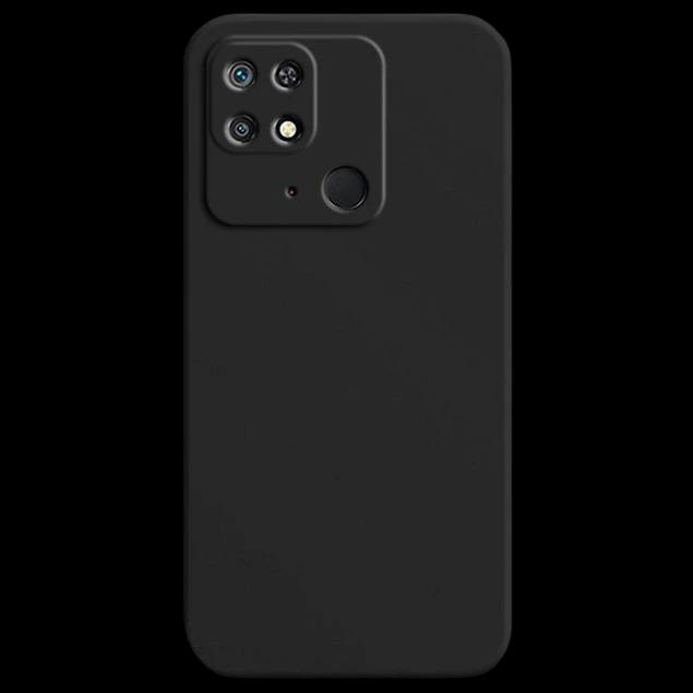 Funda Xiaomi Redmi 10C / Poco C40 Square Liquid Premium Negro