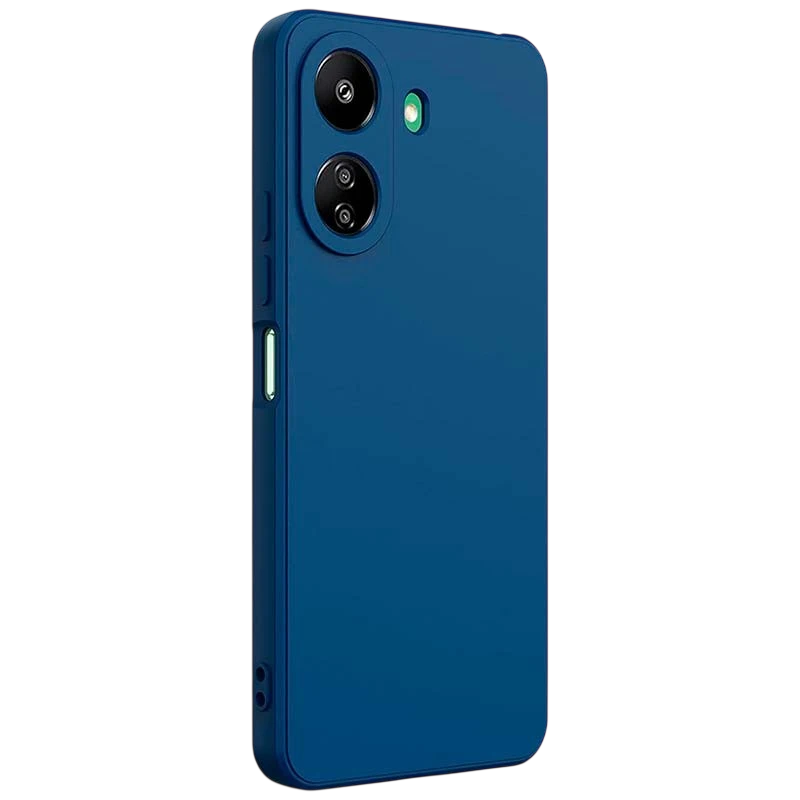Coque Square Liquid Premium bleu pour Xiaomi Redmi 13C