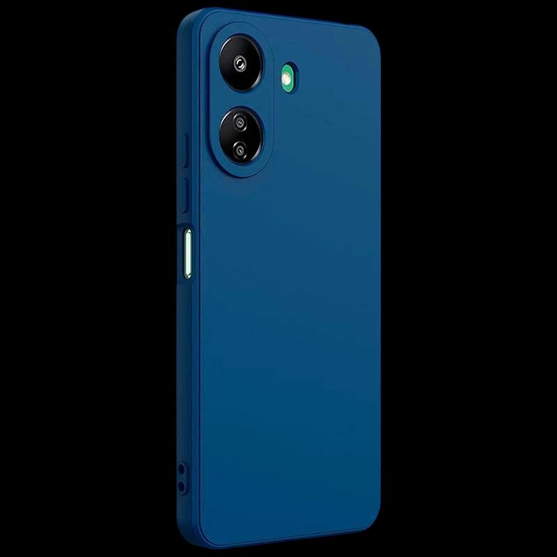 Coque Square Liquid Premium bleu pour Xiaomi Redmi 13C