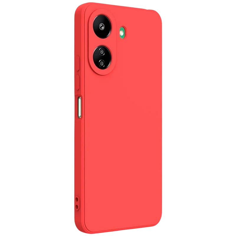 Funda Square Liquid Premium roja para Xiaomi Redmi 13C
