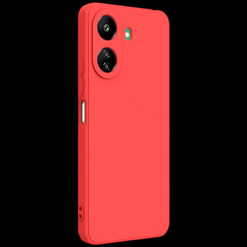 Funda Square Liquid Premium roja para Xiaomi Redmi 13C