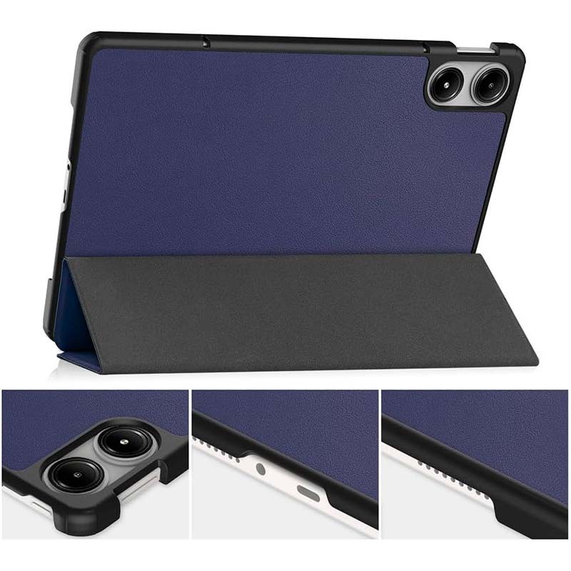 vista detallada de la Funda Compatible azul para Xiaomi Redmi Pad Pro