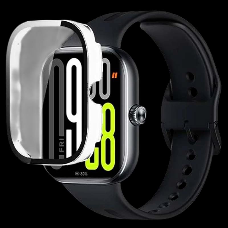 Funda PC + Cristal Templado Xiaomi Redmi Watch 5 Transparente