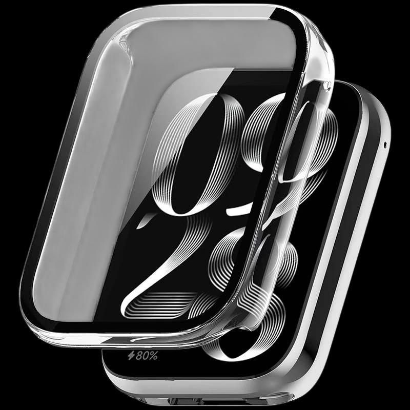 Funda PC + Cristal Templado Xiaomi Mi Smart Band 8 Pro Transparente