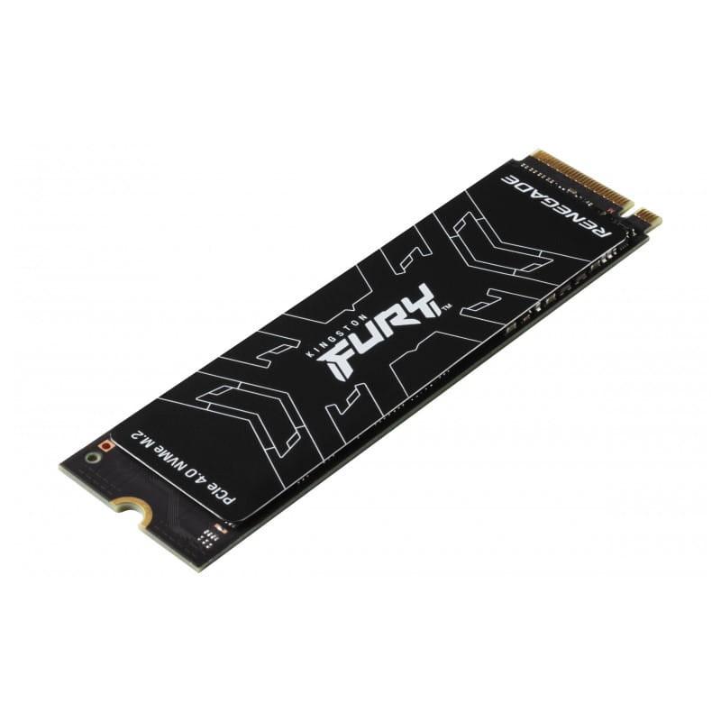 Kingston Technology FURY Renegade M.2 500 Go PCIe 4.0 NVMe 3D TLC - Disque dur SSD incliné
