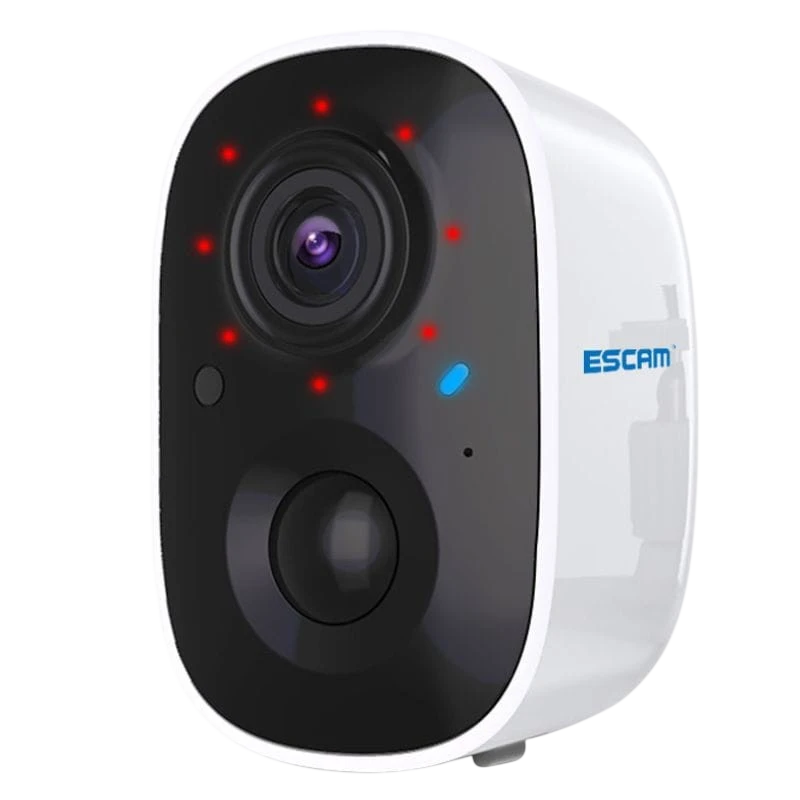 Escam G14 2MP Full HD Night Vision AI Recognition Branco - Câmera de Vigilância