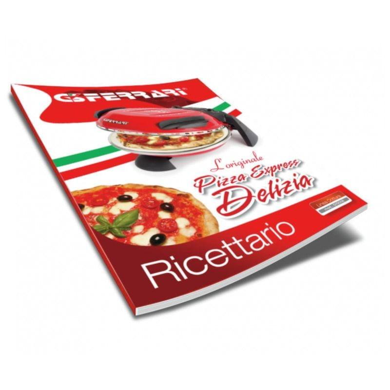 Libro de recetas del Horno de pizza G3 Ferrari Delizia 1200W Rojo