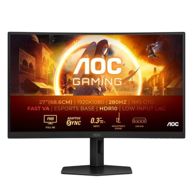 AOC G4 C27G4ZXU 27 Full HD Fast VA NVIDIA G-SYNC Negro - Monitor PC