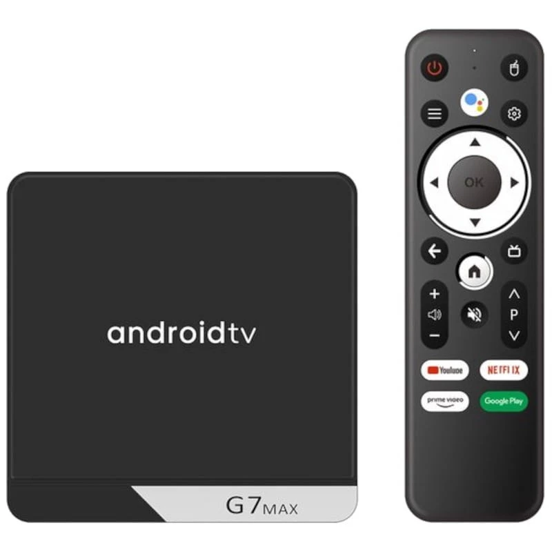 G7 Max S905X4 4Go/64Go Commande Vocale Double Wifi Android 11 - Android TV