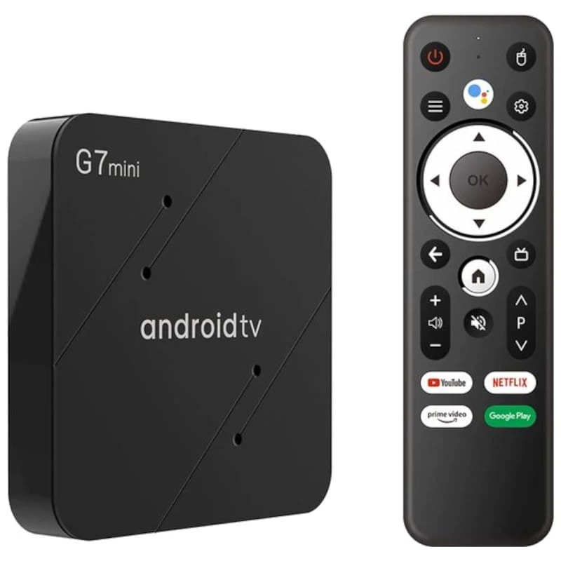 G7 Mini S905W2 2GB/16GB Dual Wifi Control por Voz Android 11 - Android TV