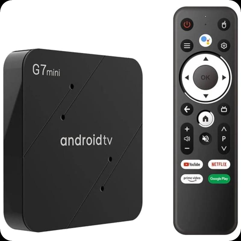G7 Mini S905W2 2GB/16GB Dual Wifi Control por Voz Android 11 - Android TV
