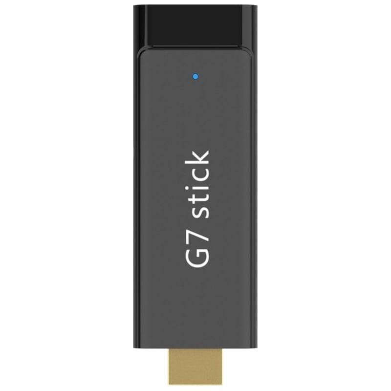 Vue de face de G7 Stick S905Y4 2 Go/16 Go Double Wifi Commande Vocale Android 11 - Android TV