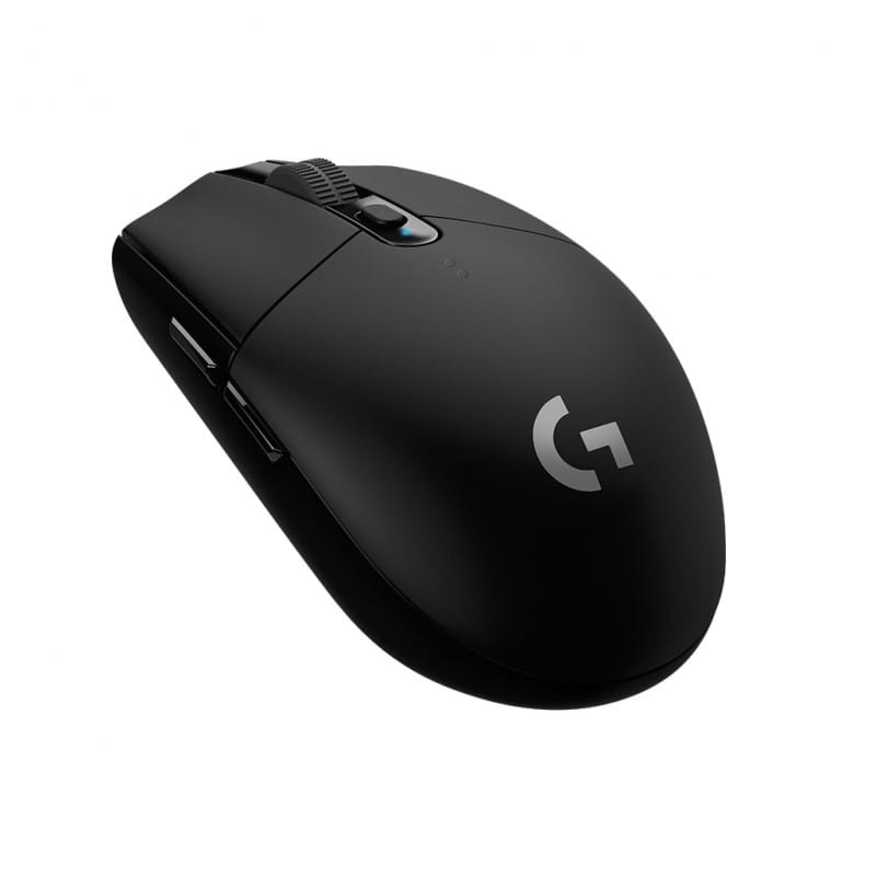 Logitech G G305 ratón mano derecha RF Wireless + Bluetooth Óptico 12000 DPI vista frontal