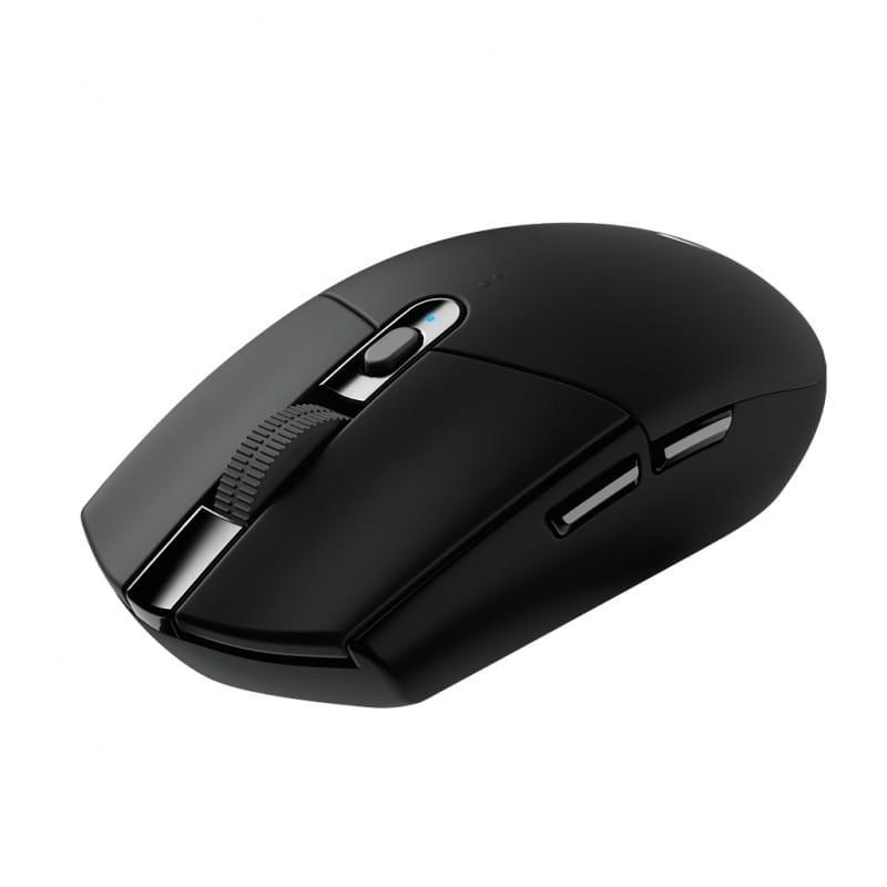 Logitech G G305 ratón mano derecha RF Wireless + Bluetooth Óptico 12000 DPI vista desde la derecha