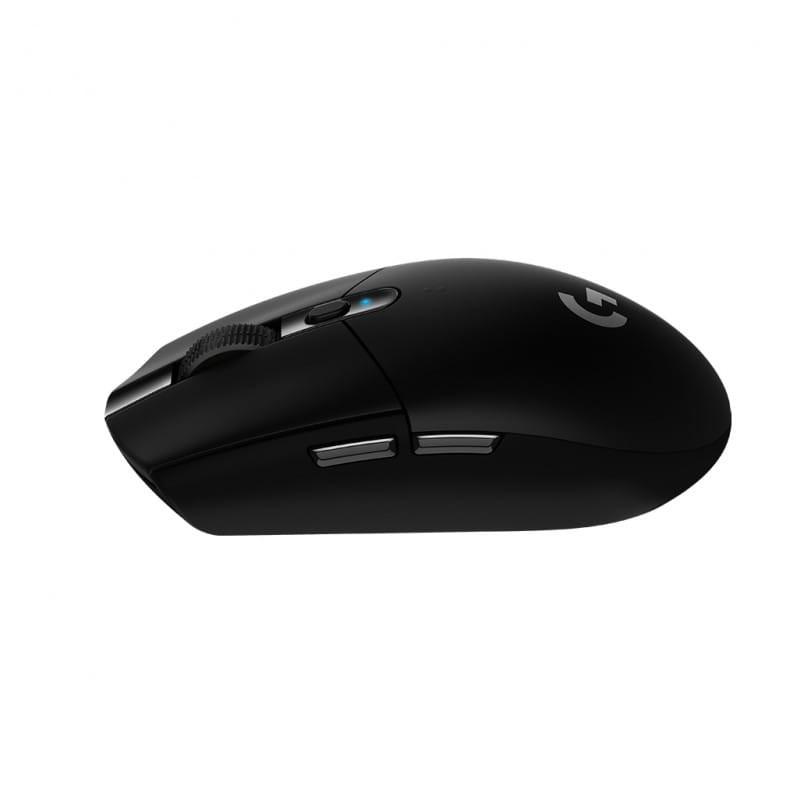 Logitech G G305 ratón mano derecha RF Wireless + Bluetooth Óptico 12000 DPI vista de perfil