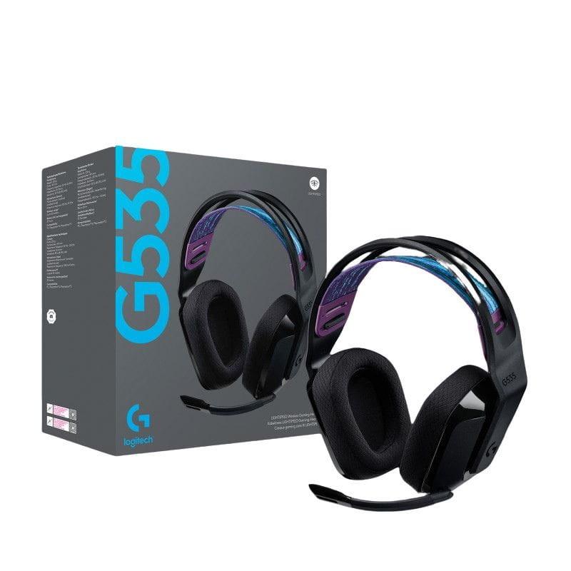Logitech G G535 Wireless Black - Casque de jeu avec boîte
