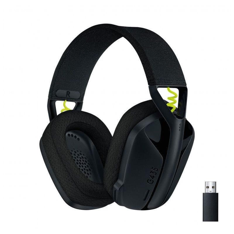 Logitech G G435 Bluetooth Negro - Auriculares Gaming imagen con usb
