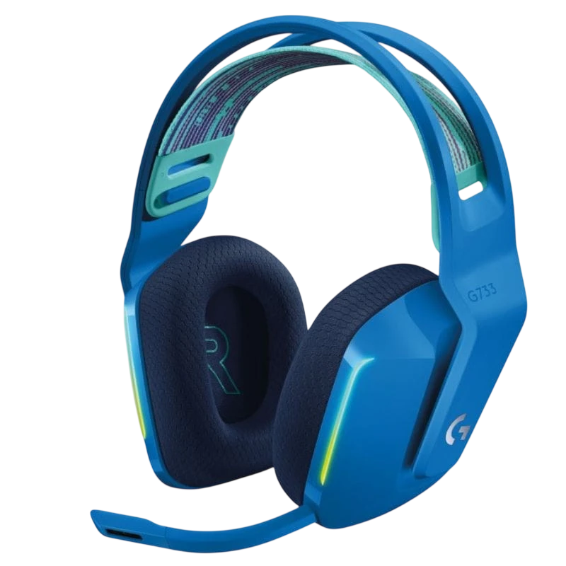 Logitech G G733 Wireless RGB Bleu - Casque de jeu