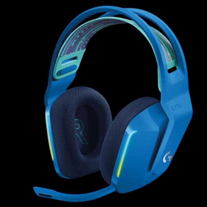 Logitech G G733 Wireless RGB Bleu - Casque de jeu