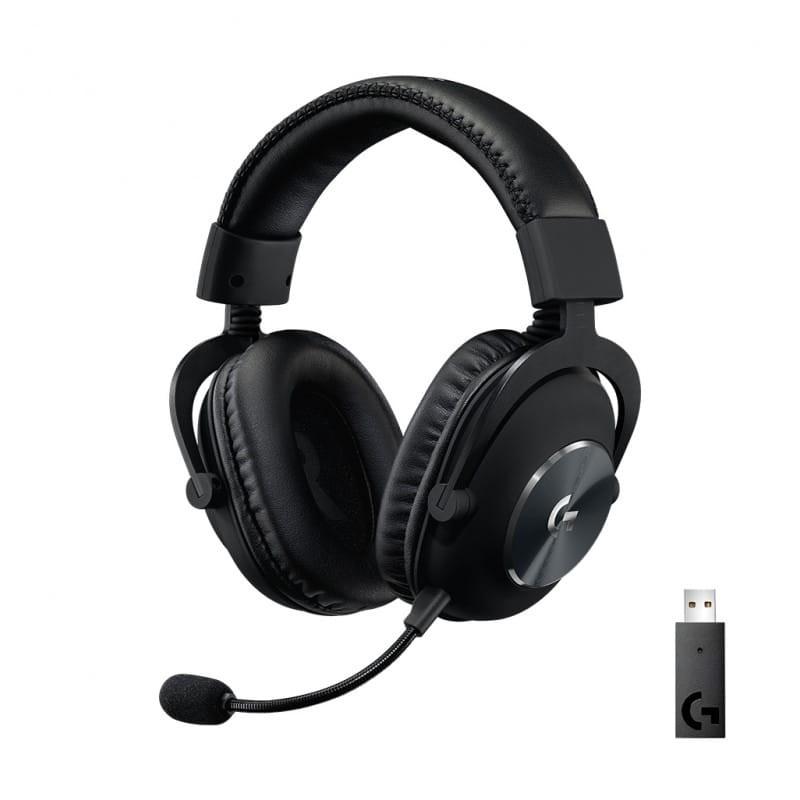 Logitech G Pro X Wireless Black - Casque de jeu avec image usb