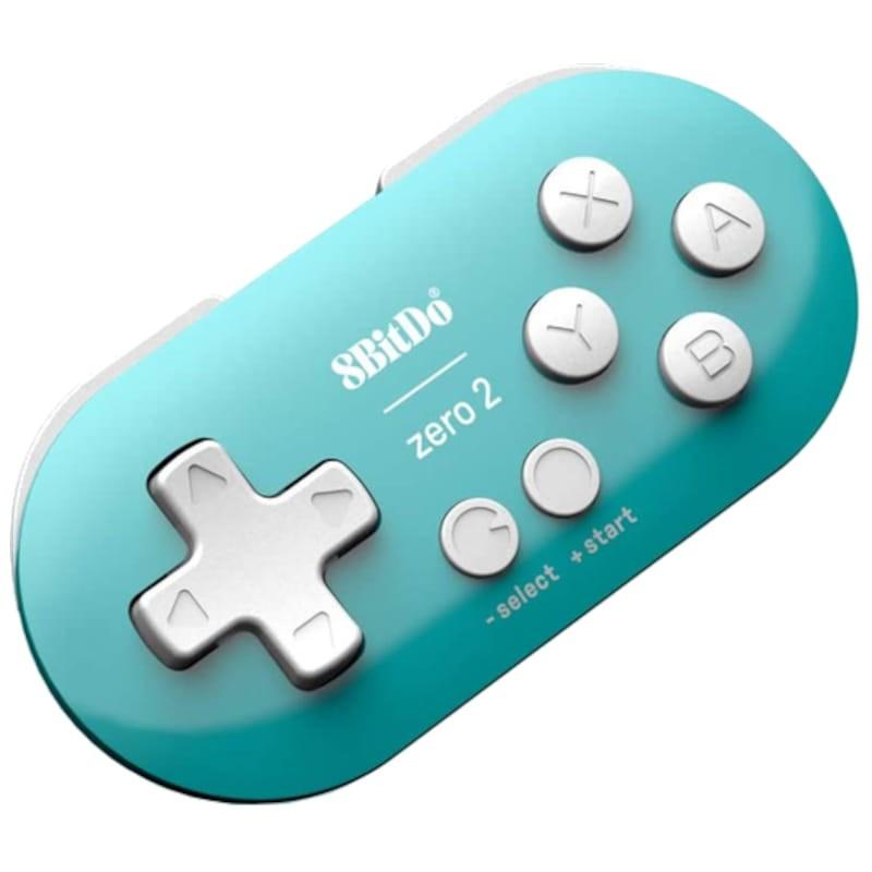 Manette de jeu Bluetooth 8BitDo Zero 2 Bleu - Frontale
