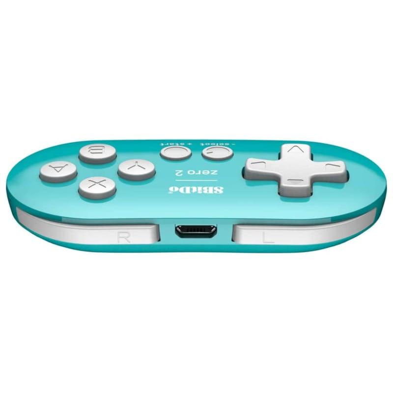 Manette de jeu Bluetooth 8BitDo Zero 2 Bleu - Grande qualité