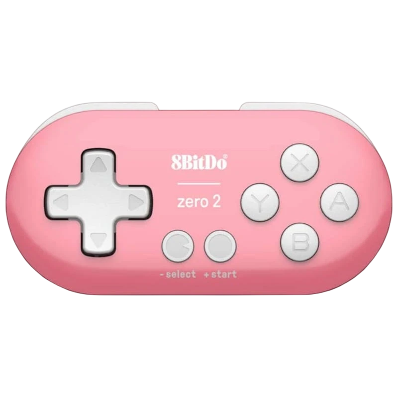 Gamepad 8BitDo Zero 2 Bluetooth Rosa