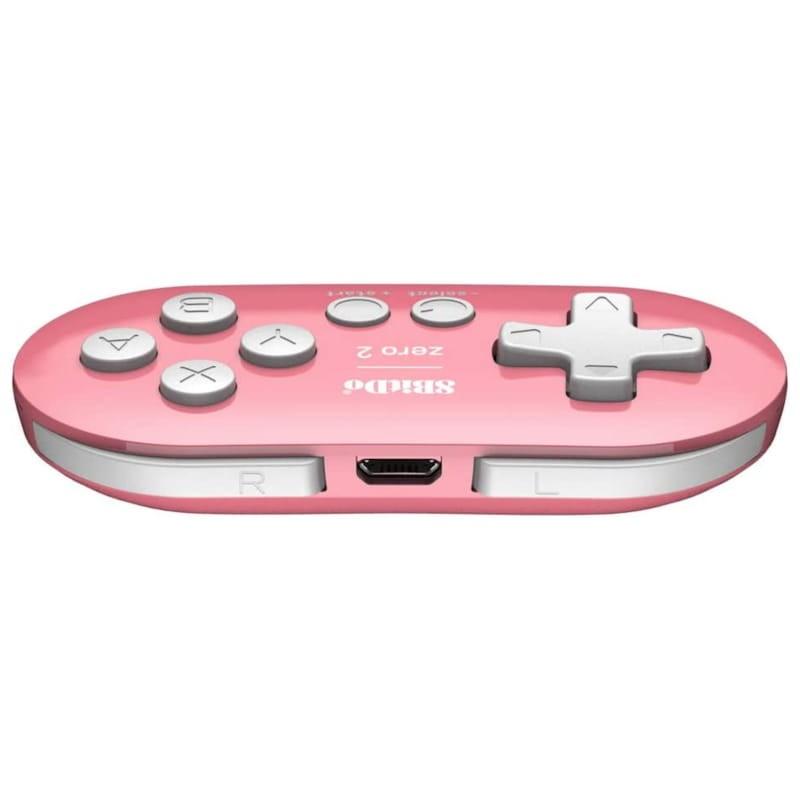Manette de jeu Bluetooth 8BitDo Zero 2 Rose - Contrôler