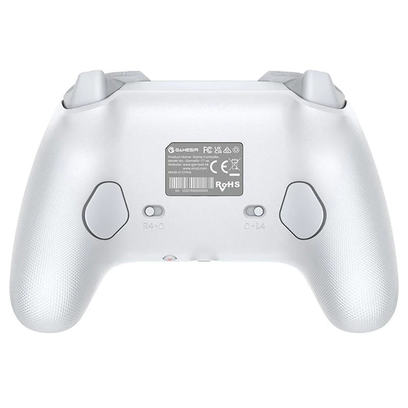 Vista traseira do gamepad GameSir G7 SE branco